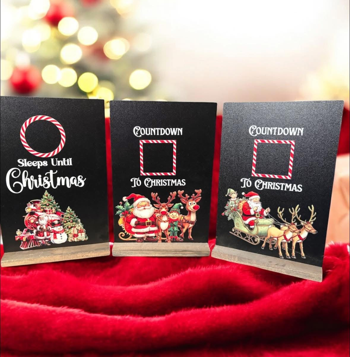 🎄 Christmas Countdown Chalkboard